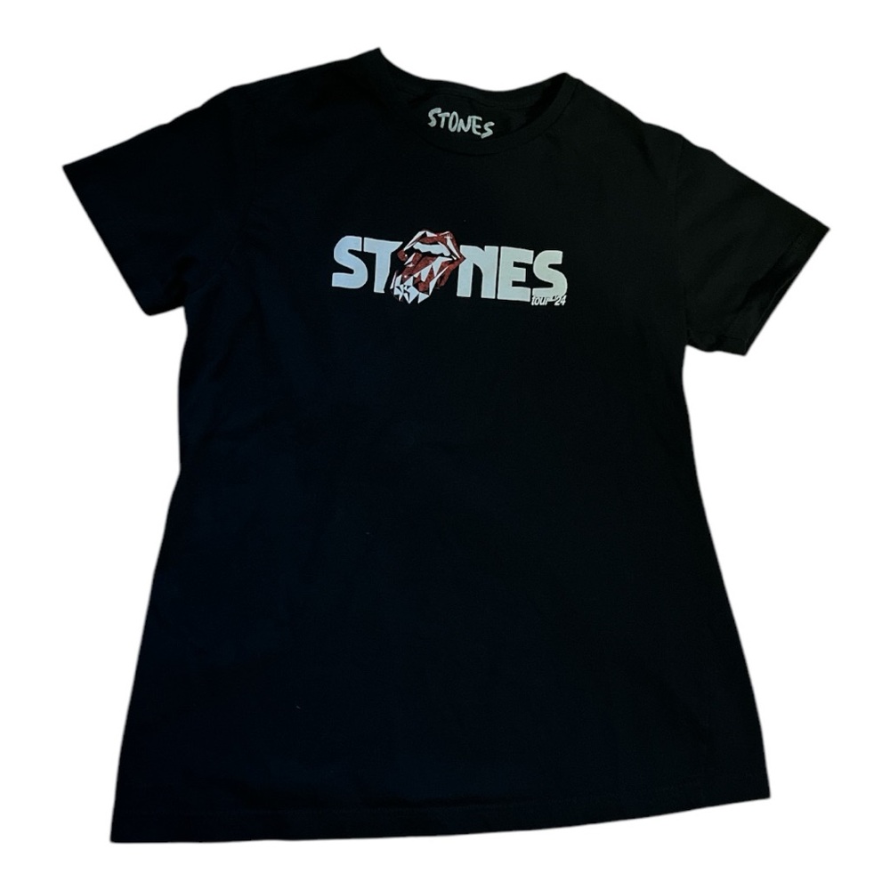 The Rolling Stones Hackney Diamonds Tour 2024 black T-shirt XL rock band